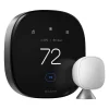 Smart Thermostats<ecobee Premium Smart Programmable Touch-Screen Thermostat, Smart Sensor Included (EB-STATE6-01)