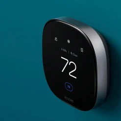 Smart Thermostats<ecobee Premium Smart Programmable Touch-Screen Thermostat, Smart Sensor Included (EB-STATE6-01)