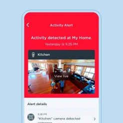 Security Cameras & Systems<ecobee SmartCamera with Voice Control, White (EBSCV01)