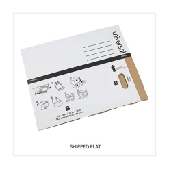 Universal Economy Boxes, 12 x 15 x 9 7/8, White, 10/Carton Sale