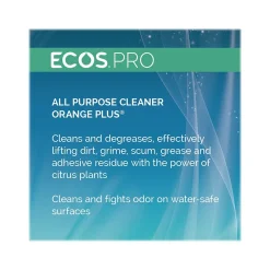 ECOS PRO Orange Plus All Purpose Cleaner and Degreaser, Citrus Scent, 1 Gal. (PL9706/04)