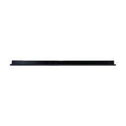 Online MDF Mounted Picture Ledge Shelf, 35.4", Black (9084680) Shelving