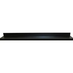 Discount MDF Wall Mounted Shelf, 48", Black (9602060E) Shelving