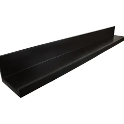 Discount MDF Wall Mounted Shelf, 48", Black (9602060E) Shelving
