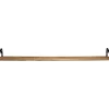Outlet Shelving Wood Mounted Ledge, 60", Walnut (9602113E) Shelving