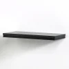 New Single Wall Shelf, 18"W, Black (0191409) Shelving