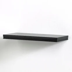 New Single Wall Shelf, 18"W, Black (0191409) Shelving
