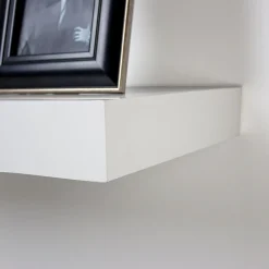 Hot Single Wall Shelf, 24'', White ( 0191828) Shelving