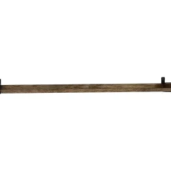 Clearance Wood Mounted Ledge, 48", Driftwood (9602088E) Shelving
