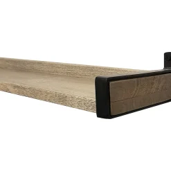 Clearance Wood Mounted Ledge, 48", Driftwood (9602088E) Shelving
