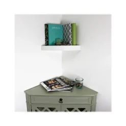 Wood Mounted Wall Shelf, 11.8