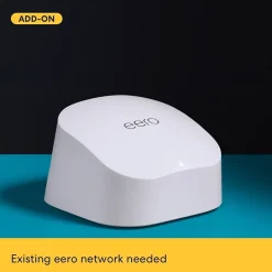 Eero mesh wi-fi 6 AX500 Tri Band WiFi 6 Extenders, White (6004360)* Wi-Fi Extenders