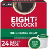 Keurig K-Cups<Eight O'Clock Original Blend Decaf Coffee, Medium Roast, Keurig® K-Cup® Pods, 24/Box (06425)