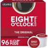 Keurig K-Cups<Eight O'Clock Original Coffee Keurig® K-Cup® Pods, Medium Roast, 96/Carton (64053)