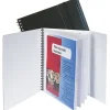 C-Line Eight-Pocket Portfolio with Security Flap, 11 x 8-1/2, Black Best