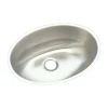 Sinks<Elkay Asana Stainless Steel 18" x 14" x 6", Single Bowl Undermount Bathroom Sink (ELUH1511)