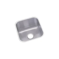Sinks<Elkay Dayton Stainless Steel 16-1/2" x 18-1/4" x 8", Single Bowl Undermount Bar Sink (DXUH1618)