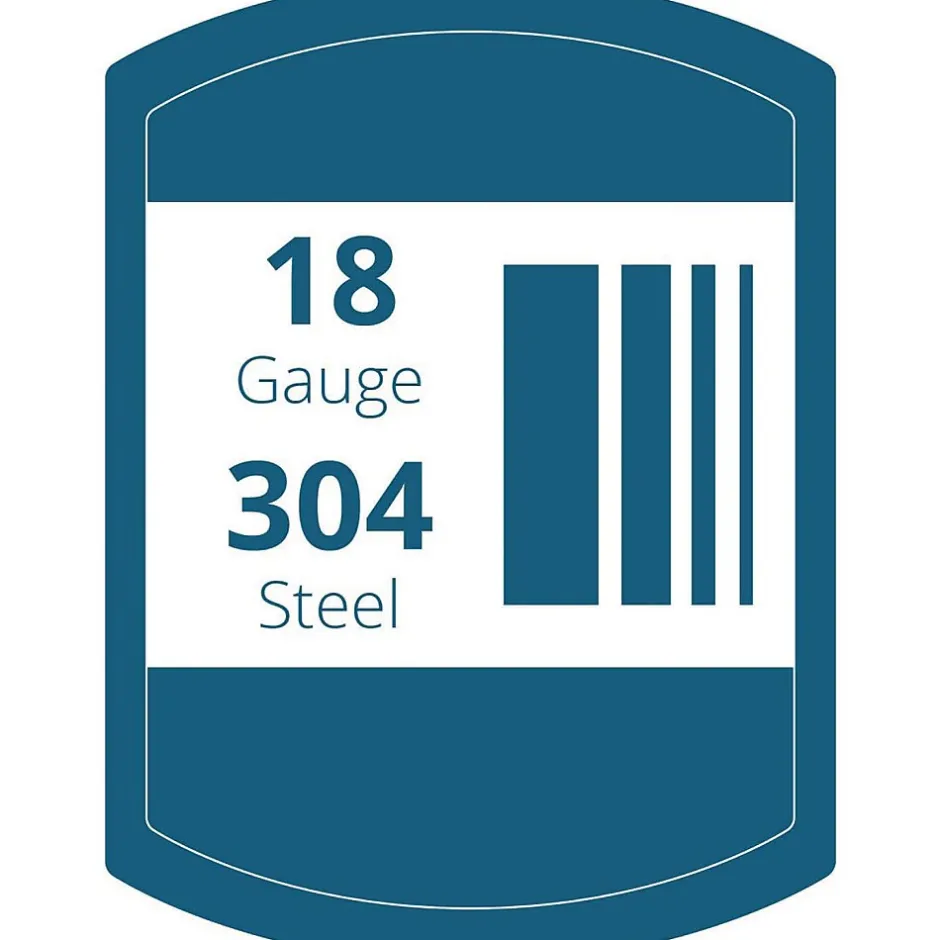 Sinks<Elkay Dayton Stainless Steel 25" x 19" x 6-5/16", Equal Double Bowl Top Mount Sink (D225193)