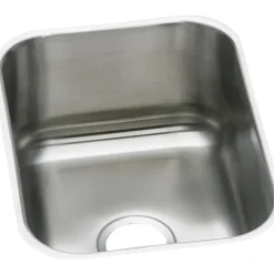 Sinks<Elkay Dayton Stainless Steel 16" x 20-1/2" x 8", Single Bowl Undermount Bar Sink (DXUH1318)