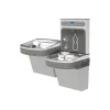 Drinking Fountains<Elkay EZH2O Bottle Filling Station & Versatile Bi-Level ADA Cooler, Non-Filtered 8 GPH Light Gray (EZSTL8WSLK)