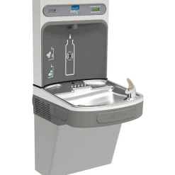 Drinking Fountains<Elkay EZH2O Bottle Filling Station with Single ADA Cooler, Non-Filtered 8 GPH Light Gray (EZS8WSLK)