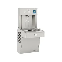 Drinking Fountains<Elkay EZH2O Bottle Filling Station with Single Cooler, Stainless Steel (VRCDWSK)