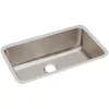 Sinks<Elkay Lustertone Classic Single-Bowl Undermount Sink, 10" x 30.5" x 18.5", Stainless Steel, Lustrous Satin (ELUH281610)