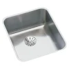 Sinks<Elkay Lustertone Classic Single-Bowl Undermount Sink w/Perfect Drain, 18.5" x 16" x 6.38", Stainless Steel, Lustrous Satin