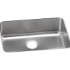 Sinks<Elkay Lustertone Stainless Steel 25-1/2" x 19-1/4" x 8", Single Bowl Undermount Sink (ELUH2317)