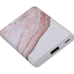 Ellie Los Angeles ELLIE ROSE 5,000 mAh Power Bank, Rose Gold Agate (PB-0034)
