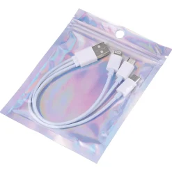 Ellie Los Angeles ELLIE ROSE 3-in-1 USB Charging Cable, Lightning/ USB-C/Micro USB (3CBL-0001)