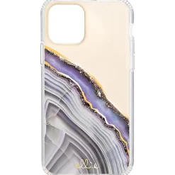 Cell Phone Cases<Ellie Los Angeles ELLIE ROSE Phone Case for iPhone X, Xs, and 11 Pro, Deep Purple Agate (11PROX-0004)