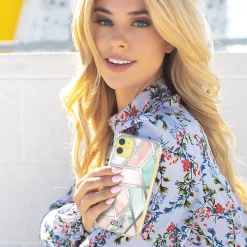 Cell Phone Cases<Ellie Los Angeles ELLIE ROSE Phone Case for iPhone 12 Mini, Peachy Green (12M-0055)