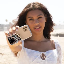 Cell Phone Cases<Ellie Los Angeles ELLIE ROSE Phone Case for iPhone 12 Pro Max, Onyx Obsession (12PROMAX-0001)