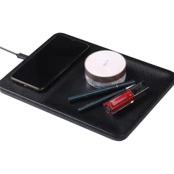 Lightning Cables<Ellie Los Angeles ELLIE ROSE 10-Watt Qi Wireless Charging Tray, Black (WCT-0047)