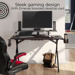 Hot Vizon 47"W Gaming Desk, (59260) Computer Desks