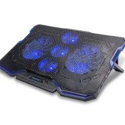 Enhance Cryogen Laptop Cooling Stand, USB Connectivity, Blue/Black (ENGXC20100BLWS)* Gaming Accessories