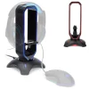 Enhance ENPCGXH100BKWS 3-in-1 Headset Stand with RGB Colors, USB Powered, Black* Gaming Accessories