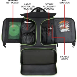 Backpacks<Enhance Gaming Backpack, Black (6089136)