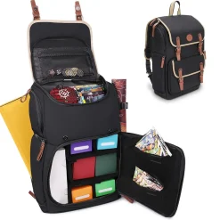 Backpacks<Enhance Trading Card Backpack, Black (7527085)