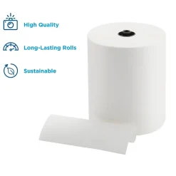 Paper Towels<enmotion Hardwound Paper Towels, 1-ply, 700 ft./Roll, 6 Rolls/Carton (89420)