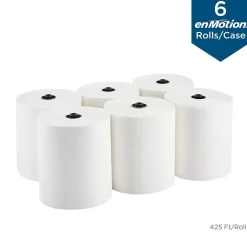Paper Towels<enmotion Premium Recycled Hardwound Paper Towels, 1-ply, 425 ft./Roll, 6 Rolls/Carton (89410)