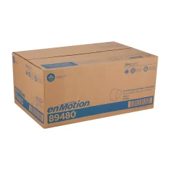 Paper Towels<enmotion Recycled Recycled Hardwound Paper Towels, 1-ply, 800 ft./Roll, 6 Rolls/Carton (89480)
