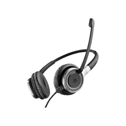 EPOS IMPACT SC 660 Stereo Headset, On Ear, Black with Silver (1000555)* Headsets