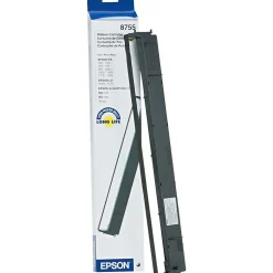 Printer Ribbons<Epson Black Dot-Matrix Printer Ribbon (8755)