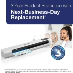 Portable Scanners<Epson DS-70 Portable Document Scanner (B11B252202)