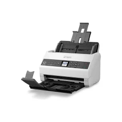 Desktop Scanners<Epson DS-730N Duplex Document Scanner, White/Black (B11B259201)