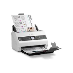 Desktop Scanners<Epson DS-730N Duplex Document Scanner, White/Black (B11B259201)