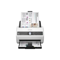 Desktop Scanners<Epson DS-730N Duplex Document Scanner, White/Black (B11B259201)