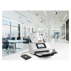 Desktop Scanners<Epson DS-790WN B11B265201 Duplex Desktop Document Scanner, White/Black